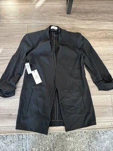 Aritzia Babaton Power Hüftblazer schwarz Größe 4 198 $ - Bild 1 von 4