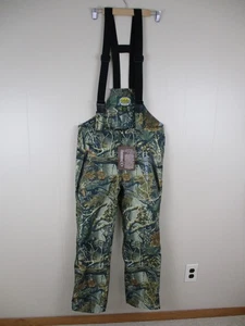 NWT Cabela's Seclusion 3D Men's Camo Suspender Pants 100% Polyester sz. S - Reg - Picture 1 of 19