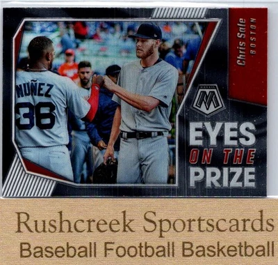 2021 Panini Mosaic #EOP7 Chris Sale Eyes on the Prize - Image 1 of 2