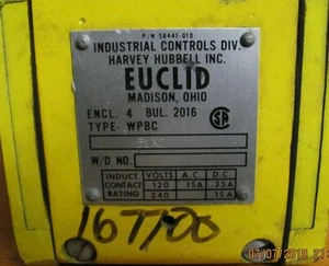 Caja de 4 botones Euclid WPBC de Harvey Hubbell INC. - Imagen 1 de 11