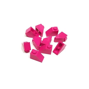 10x Magenta Lego Schräge 45° 2x1 mit Bodenstift - 3040 - Bild 1 von 1