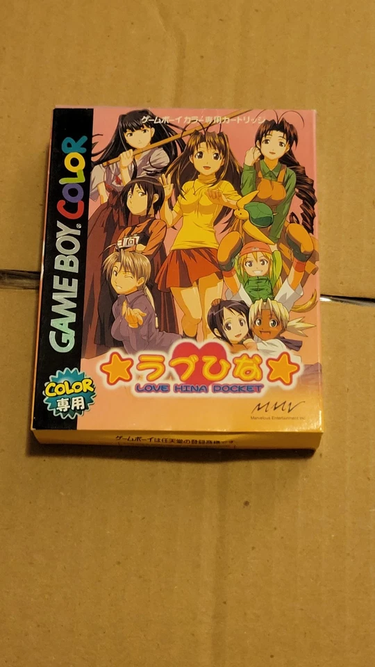 *Probado Funcionamiento*Love Hina Pocket GameBoy Color Japón Importación Completo CIB En Caja  Foto 1 de 4