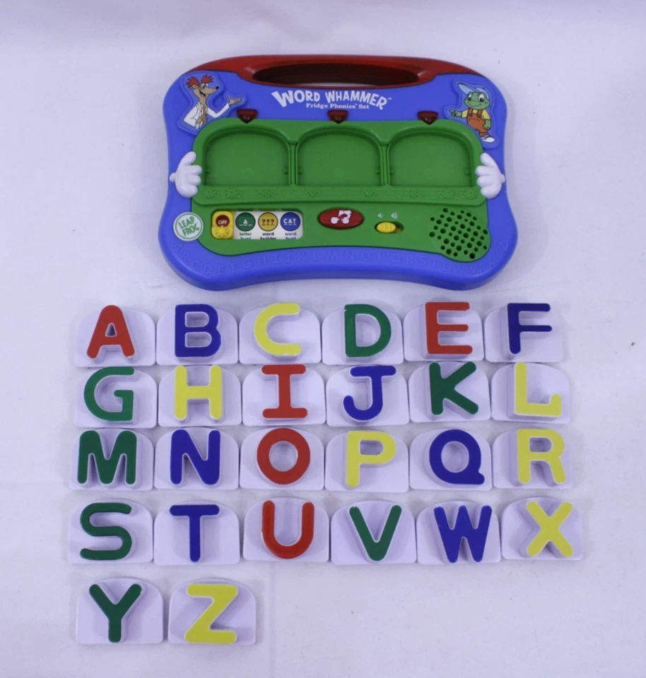 Leapfrog Word Whammer Fridge Phonics Set with Alphabet Letters A-Z Tested Works - Image 1 of 4