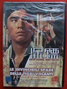 DVD El Negras Espadas Delle Tigers Chang Cheh Have Sword Will Travel Z - Imagen 1 de 1