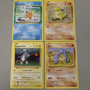 Magikarp 33 Sandshrew 54 Magnemite 37 Onix 61 Pokemon XY Evolutions Non Holo - Picture 1 of 2