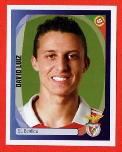 PANINI CHAMPIONS LEAGUE 2007/08 - pegatina n.o 66 DAVID LUIZ (BENFICA) - NUEVO - Imagen 1 de 2