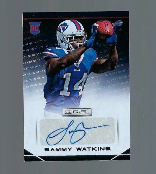Sammy Watkins 2014 Panini Rookies & Stars Longevity Rookie Autograph RC - Image 1 of 2