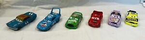 Disney Cars Piston Cup Racers Lot Characters King Chick Hicks Mario Andretti