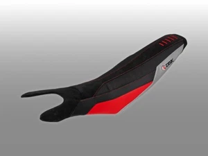 Ducabike Ducati Hypermotard 698 Mono / RVE Komfort Sitzbezug - Schwarz-Rot-Silber - Bild 1 von 1