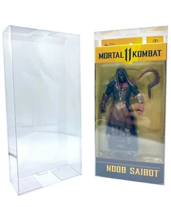50 Case Protectors for McFarlane 7" Action Figures Spawn Mortal Kombat Display - Picture 1 of 6