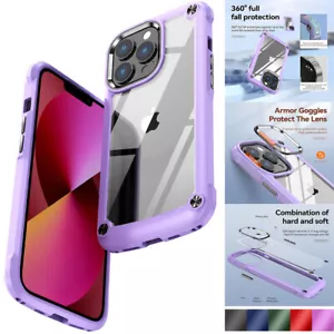 Funda Delgada TPU Antigolpes Cristal Transparente para iPhone 11 12 13 14 15 16 - Imagen 1 de 57