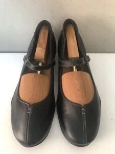 Taos ‘Tah Da’ Black Leather Mary Jane Comfort Shoes TAD #13562 Women’s Size 11 - Picture 1 of 16