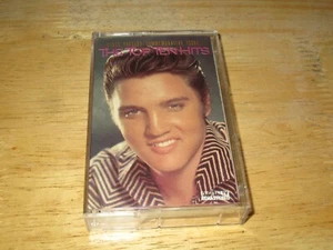 The Top Ten Hits by Elvis Presley (Cassette, Album, 1987, RCA Victor) Dolby - Picture 1 of 10
