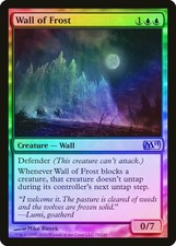 Wall of Frost FOIL Magic 2011 / M11 PLD Blue Uncommon MAGIC MTG CARD ABUGames