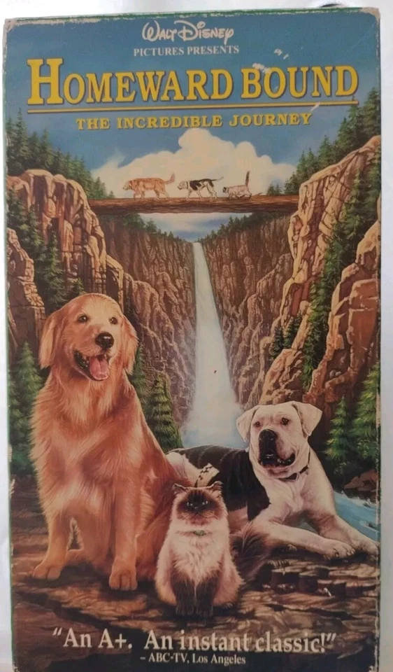 Walt Disney Homeward Bound VHS Open Tapes Foto 1 de 4