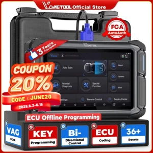2025 VD70 Full System Bidirectional OBD2 Scanner Diagnostic Tool Key ECU Coding - Picture 1 of 14