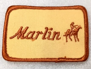 Parche de pistola de armas de fuego Marlin vintage nuevo como nuevo años 70 - Imagen 1 de 3