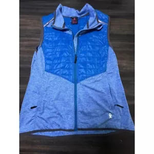 Little Donkey Andy Vest Puffer Lightweight Full Zip Athletic Blue L - Picture 1 of 8