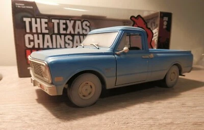 modellino The Texas Chainsaw Massacre 1971 Chevrolet C10  Greenlight  1:24 van - Immagine 1 di 4