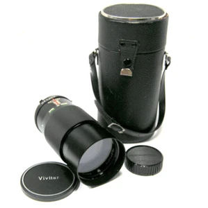 Auto Vivitar Teleobjektiv 200mm 1:3.5 mit Koffer und 62mm UV-Haze Filter - Bild 1 von 19