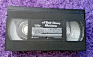 A Walt Disney Christmas (VHS) Pluto's Christmas Tree Free Shipping! NO BOX - Imagen 1 de 1