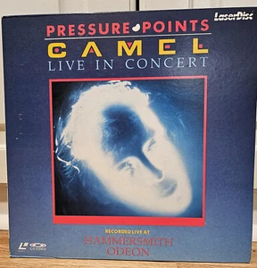 CAMEL - PRESSURE POINTS LIVE IN CONCERT -  LaserDisc - RARE - Picture 1 of 2