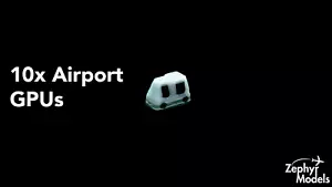 10x Premium Ground Power Unit for 1:400 Scale Model Airport Diorama (Multicolor) - Picture 1 of 6