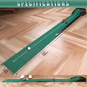 Tappetino Golf Putting - Guide di Allineamento Avanzate con Rotolamento Realistico - Foto 1 di 10