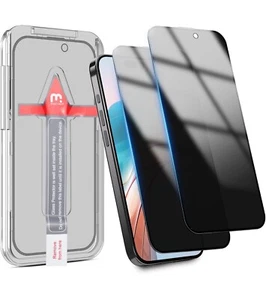 🔥NEW🔥iPhone 15 Pro Max Premium Privacy Screen Protector 6.7 inch - 2 Pack - Picture 1 of 6