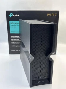 TP-Link Tri-Band BE9300 WiFi 7 Router (Archer BE550) WiFi 7 Tri-Band speeds up - Picture 1 of 6