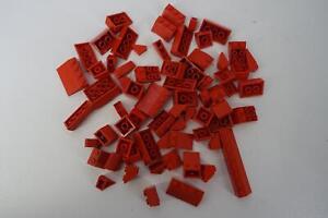 LEGO Konvolut -Dachsteine in rot- inverse Schrägsteine Einzelteile