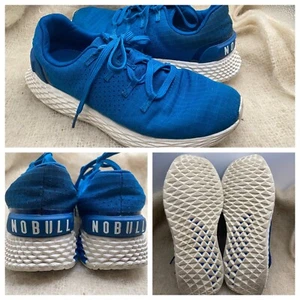 Nobull Turnschuhe Damen Sportschuhe blau weiß Kuppeln Größe 8 - Bild 1 von 15