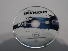 Disney Epic Mickey - Nintendo Wii Game Disc Only  ((Free Shipping))