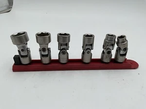 6PC NAPA EVERCRAFT SWIVEL  SAE 6PT SOCKET SET - Picture 1 of 3
