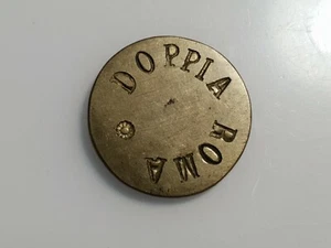 ESTADOS PAPALES PONDERAL COIN WEIGHT DOPPIA ROMA - DOBLA ROMA 5,48 g - Picture 1 of 2