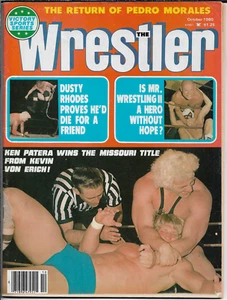 The Wrestler Magazine October 1980 Ken Patera VG-EX - Picture 1 of 1