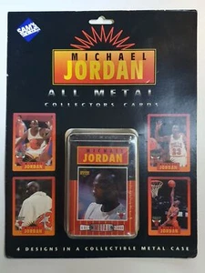 1995 Upper Deck Michael Jordan ALL METAL Card Set 4 Cards - Factory Sealed - Picture 1 of 4