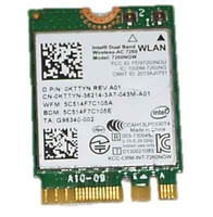 Dell Intel Dual Band Wireless /Bluetooth 4.0 NGFF Card 7260NGW AC KTTYN 0KTTYN