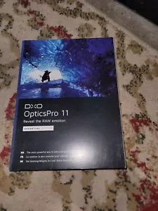 DXO OpticsPro 11 Essential Edition, Sealed  new - Picture 1 of 5