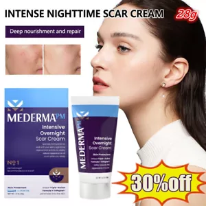 Mederma Intensive.Overnight Scar Removal Cream Skin Growth/Repair Night Use - Picture 1 of 16