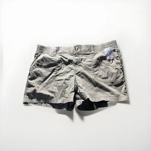 SONOMA Mid Rise Ultra Comfort Waistband Olive Shorts Womens Plus Sz 18 PULL ON - Picture 1 of 11