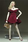 1/6 Wine Red Morning Glory Sexy Dress Fit 12" Female PH TBL Action Figure Body