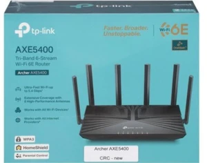 TP-LINK Archer AXE5400 4 Port Wireless 6E Router - Picture 1 of 3