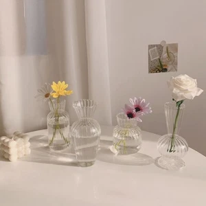 Container Nordic Creative Glass Vases Flower Pot Table Vase Plant Bottle - Picture 1 of 16