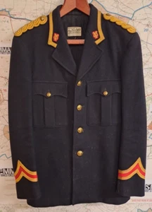 Vintage WW1 WW2 British Military Surplus Dress Jacket Tunika Bandsman Musicians - Bild 1 von 7