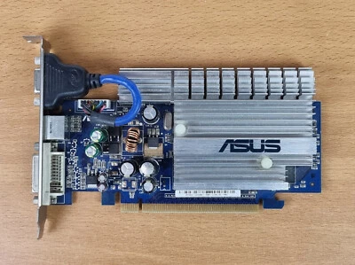Scheda video ASUS NVIDIA GeForce 7500 LE 256MB DDR2 PCI-Ex VGA DVI-I TV-Out - Immagine 1 di 3