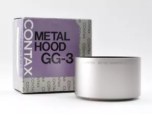 Contax GG-3 Metal Lens Hood for 90mm f2.8 G Lens w/Box Top MINT From Japan 0131 - Picture 1 of 13