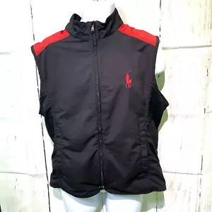 Polo Ralph Lauren Men's Polo Golf Vest Large Detroit Golf Club The Hummer - Picture 1 of 18