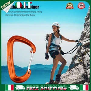 # Moschettone in alluminio, amaca da campeggio, arrampicata, fibbia a scatto (ar - Foto 1 di 6