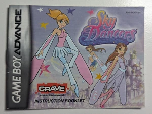 Manual Only - Nintendo Game Boy Advance Sky Dancers - Picture 1 of 3